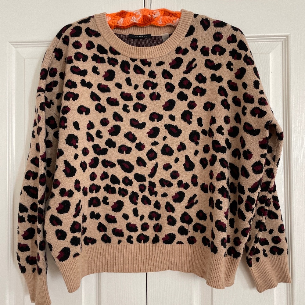 TTAHARI Cheetah sweater